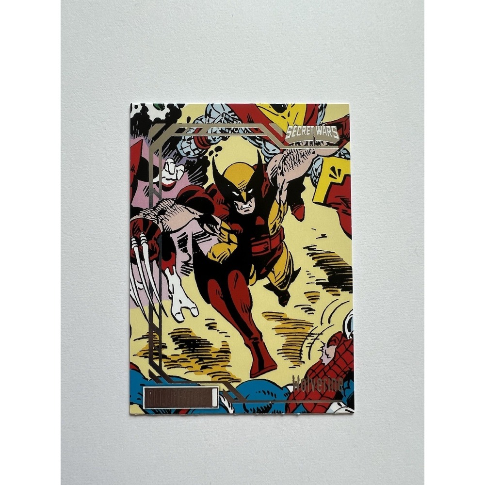 2024 Upper Deck Marvel Secret Wars Allegiance #4 Wolverine Brown Suit Base Card